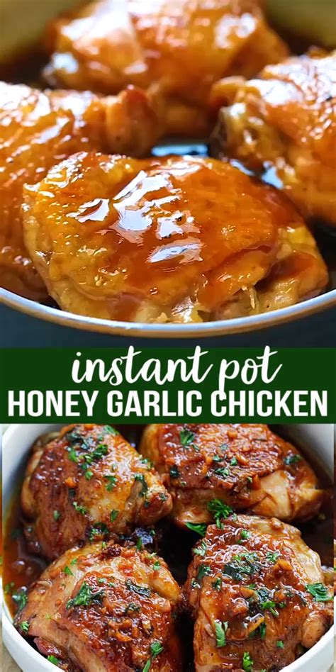 Instant Pot Honey Garlic Chicken Artofit