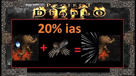 Diablo 2 Werebear And Gear Attack Speed It Works Youtube