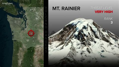 How A Mount Rainier Eruption Could Impact Seattle Vs The South Sound