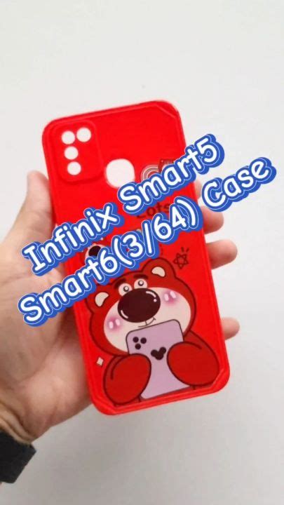 Infinix Smart5 Case เคสinfinix Smart 5 Smart6 ตัวram3 64 รูกล้องตามรูป เคสtpu กันกล้อง เคส