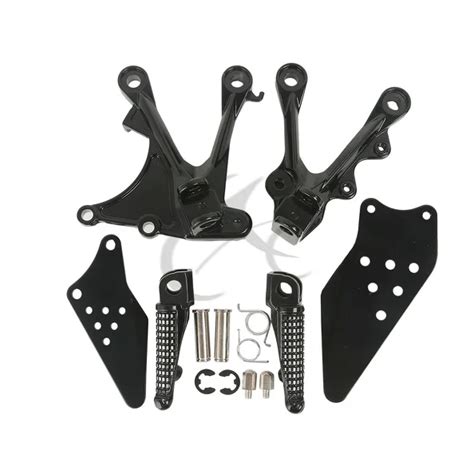 Conjunto de apoio para os pés dianteiro da motocicleta pegs para