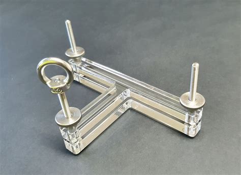 Acrylic Testicle Separator Cbt Clamp Bdsm Testicle Press Etsy