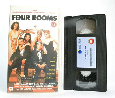 Four Rooms Vhs Tim Roth Amanda De Cadenet David Proval Jennifer Beals