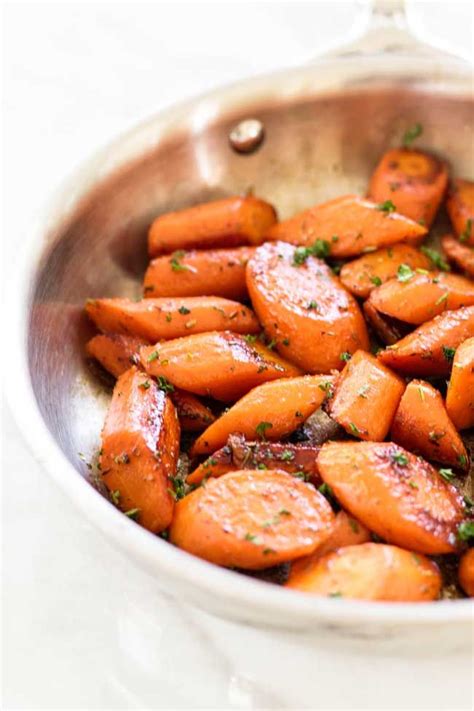 Glazed Carrots Lemon Reumvegetable