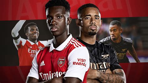 Eddie Nketiah Vs Gabriel Jesus How Do Arsenals Strikers Compare In