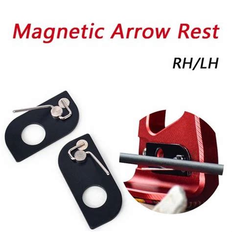 Jx818 Aluminum Alloy Magnetic Arrow Rest For Bow And Arrow Archery