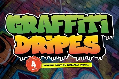 Graffiti Dripes - Graffiti Font