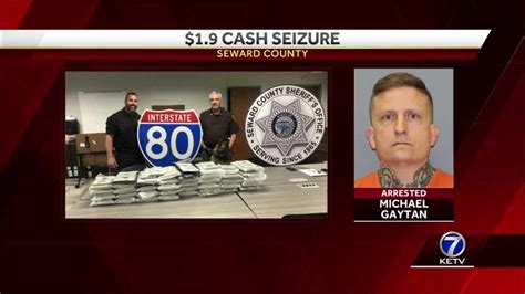 Seward County Sheriffs Office Nearly 2 Million Seized In Traffic Stop