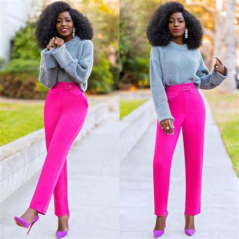 Folake Kuye Huntoon On Instagram Chunky Knit X Shopfksp Pegged Pants