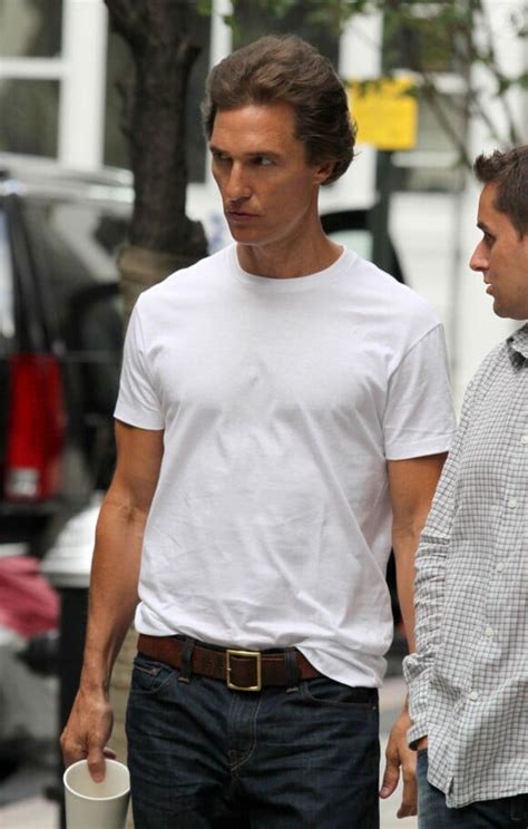 Photo Matthew Mcconaughey Amaigri Sur Le Tournage De The Wolf Of