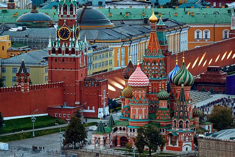 830 Kremlin Roof Moscow Russia Red Square Stock Photos Pictures