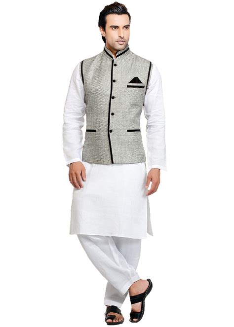 Pathani Suit For Men With Jacket