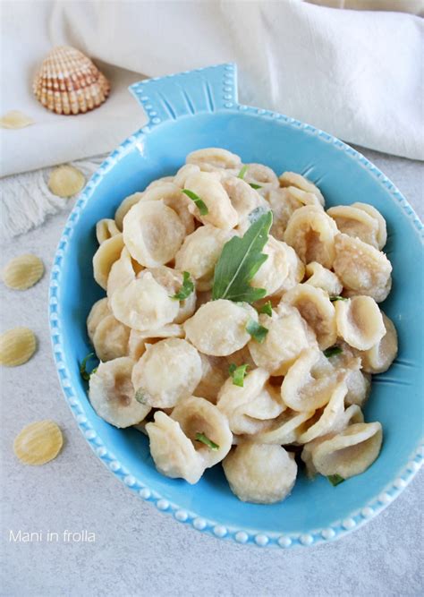 Orecchiette Alla Crema Di Tonno Mani In Frolla