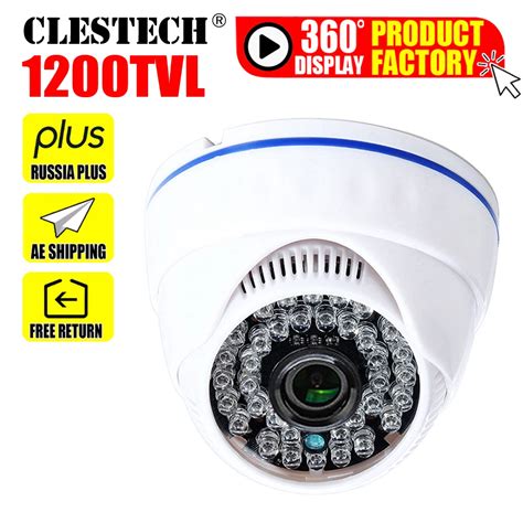 All Full Real 1200tvl Cmos HD CCTV Camera Indoor Infrared Night Vision