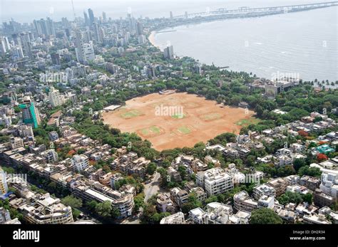 aerial view of shivaji park at mumbai maharashtra India Stock Photo - Alamy