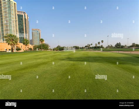 Image Of Emirates Golf Club In Dubai UAE Stock Photo Alamy