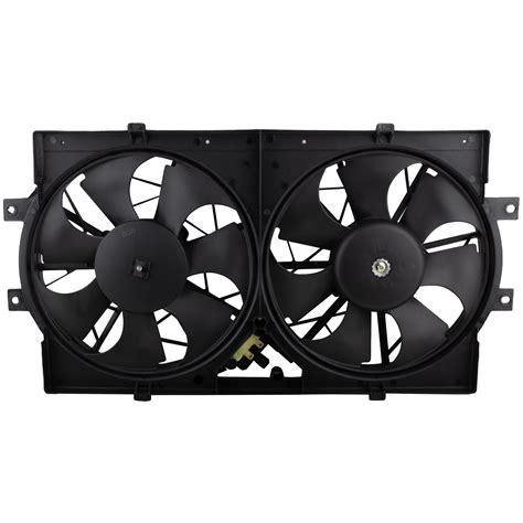 BOXI 620 004 Dual Radiator A C Condenser Cooling Fan Assembly For