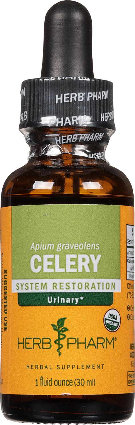 Herb Pharm Celery Liquid Herbal Extract 1ounce