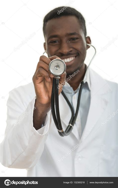 Afroamerické černý doktor muž — Stock Fotografie © FS-Stock #132300218