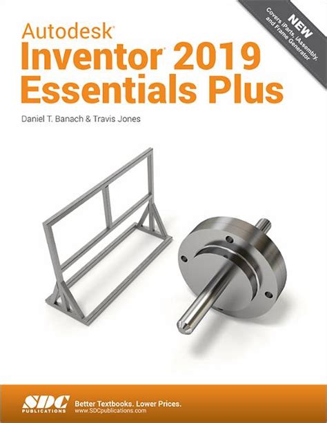 Autodesk Inventor Essentials Plus Book Sdc