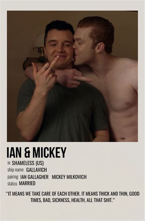 Ian And Mickey Shameless Movie Shameless Tv Show Shameless