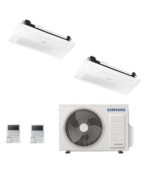 Condizionatore Climatizzatore Samsung Inverter Dual Split Cassetta A 1