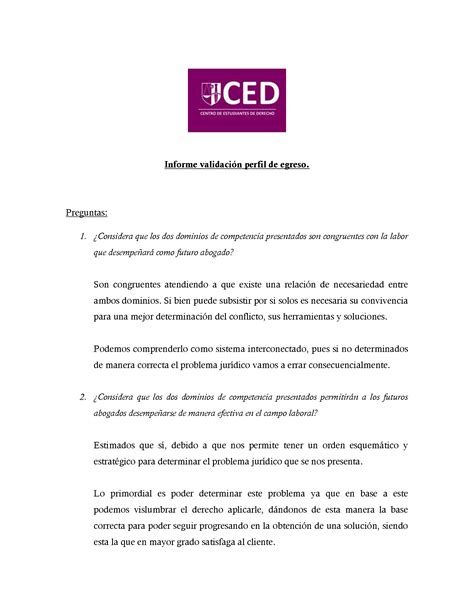 Pdf Informe Validacion Del Perfil De Egreso Dokumen Tips