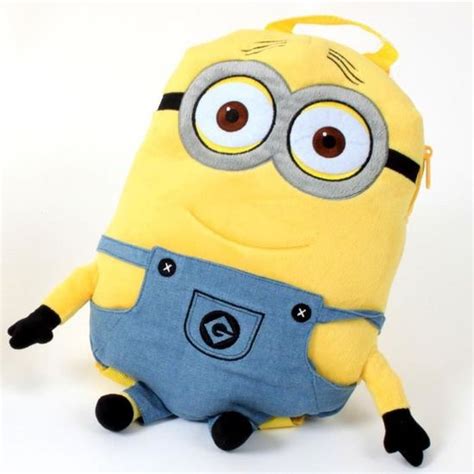 LES MINIONS Sac En Dos En Peluche Minion Bob Cdiscount Jeux Jouets