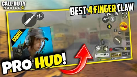 Best 4 Finger Claw Hud Setup Pro 4 Finger Claw Setup Tips And Tricks Cod Mobile Youtube