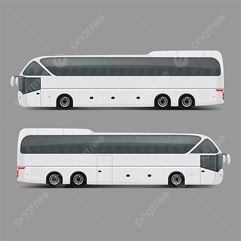 Coach Bus Vector Art PNG Private Charter Tour Or Coach Bus Realistic