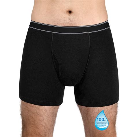 TIICHOO Incontinence Pants For Men Washable Reusable Leakproof