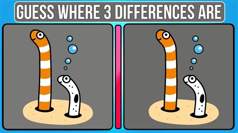 Find The Differences Illustration Version 10 Minute Brain Break