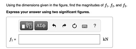 Solved Using The Dimensions Given In The Figure Find The Magnitudes