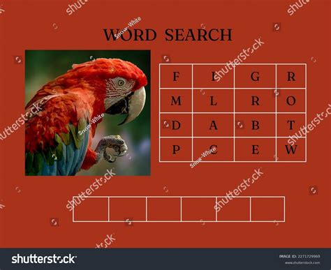 Worksheet Puzzle Preschool Kindergarten Kids Animal Stock Illustration ...