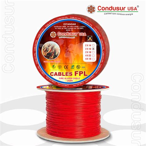 Cable Fpl X Awg Lszh Yllaconza