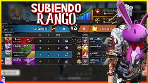 Subiendo Y Bajando De Rango Con Suscriptores En Vivo Free Fire Region