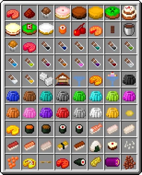 What Are All The Minecraft Foods Png Food In The World Favorite