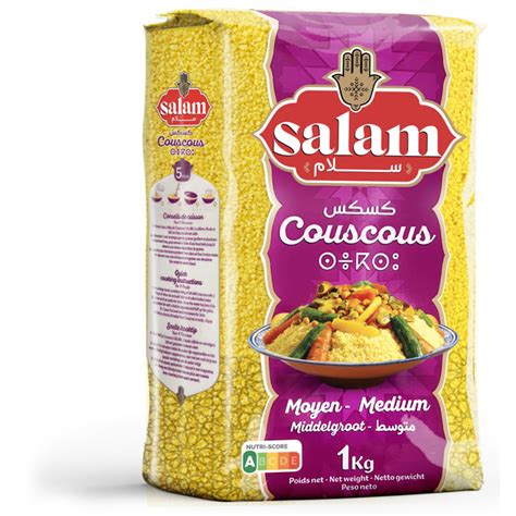 Achetez Le Produit Couscous Moyen 1kg Salam