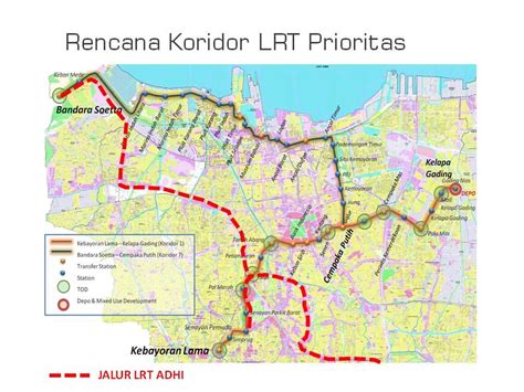 Lrt Jakarta Map