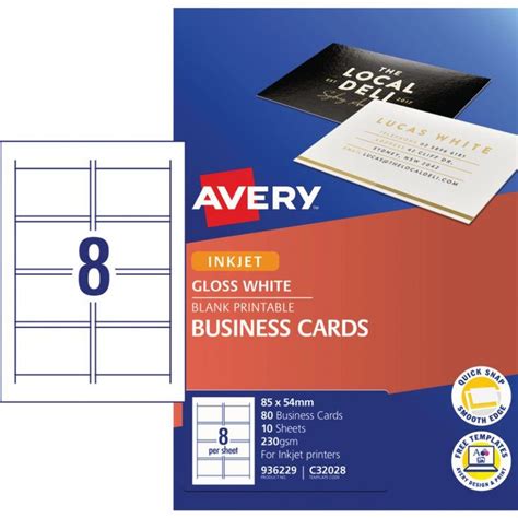 9 Best Business Card Officeworks | Avery business cards, Cool business cards, Printable business ...