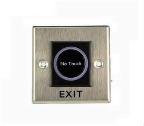 No Touch Stainless Steel Exit Push Buttontouch Free Door Release