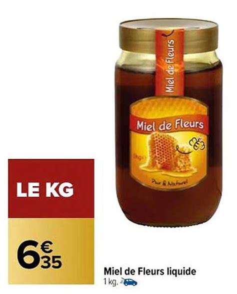 Promo Miel De Fleurs Liquide Chez Carrefour ICatalogue Fr