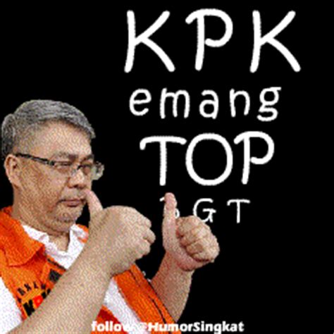 KPK emang TOP BGT Gambar animasi Anti Korupsi | Display Picture BBM