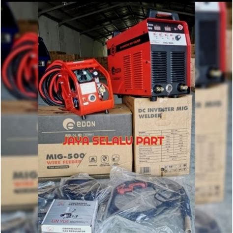 Jual Edon Mig Mig Trafo Las Inverter Plus Wire Feeder Mesin Las