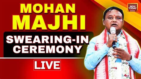 Mohan Majhi Swearing In Ceremony Live Bjps First Cm In Odisha To Take