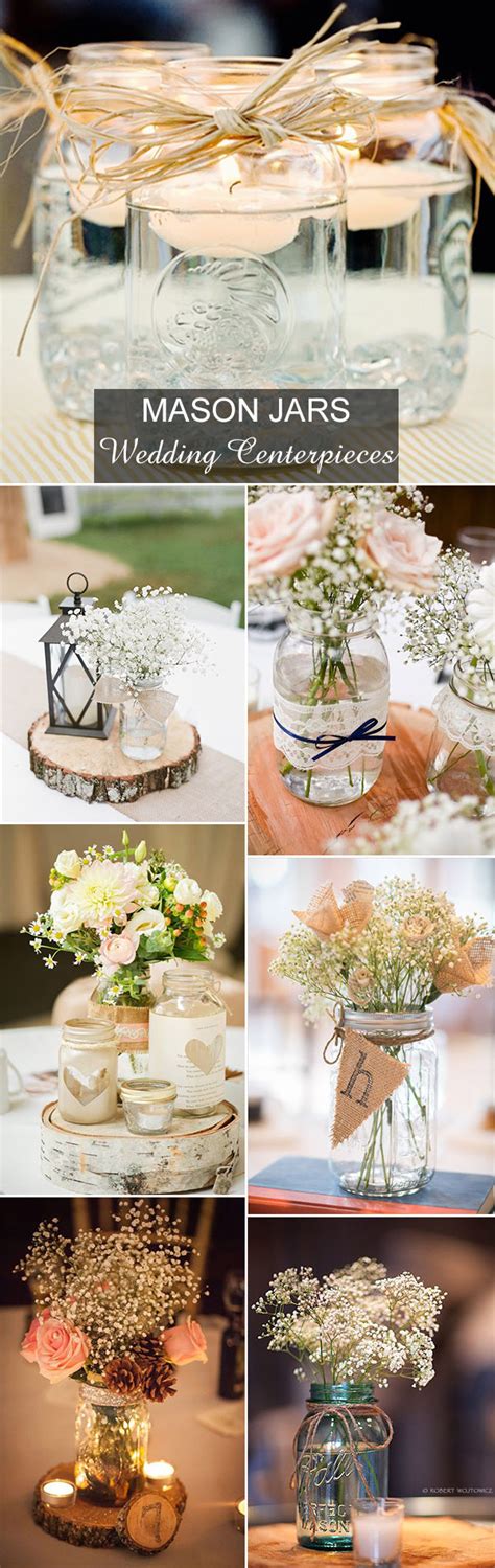 Rustic Wedding Ideas: 30 Ways to Use Mason Jars