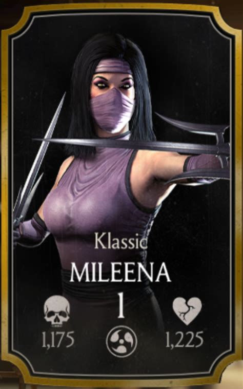 Mileena Klassic Mortal Kombat X Mobile Wikia Fandom Powered By Wikia