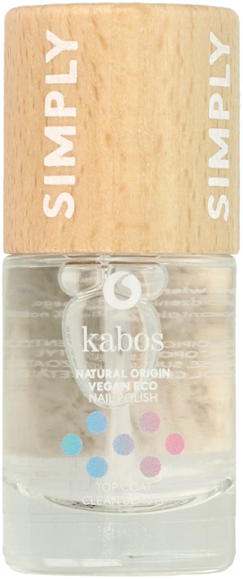 Kabos Simply Lakier Do Paznokci Wega Ski Ekologiczny Clean Beauty