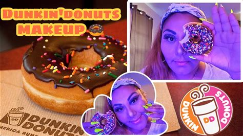 Dunkin Donuts Makeup 🍩💄 Inspirado En Una Dona De Chocolate 🍫 Mundo De Brisan Vlogs 🌎💖 Youtube