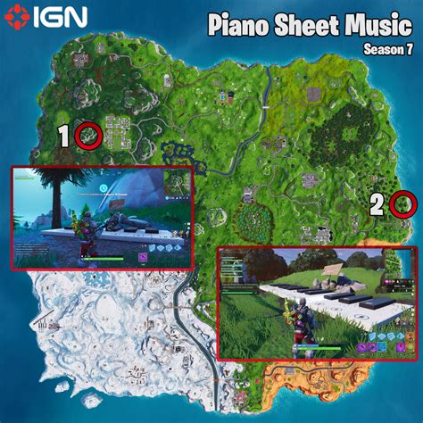 Fortnite Season 7 Week 1 Cheat Sheet